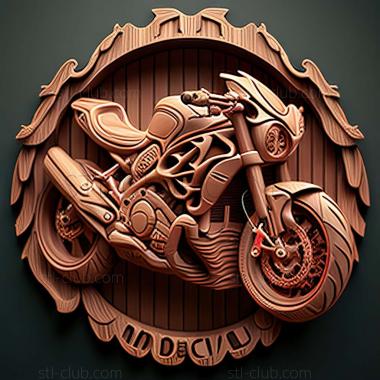 3D мадэль Ducati Monster 1200 (STL)